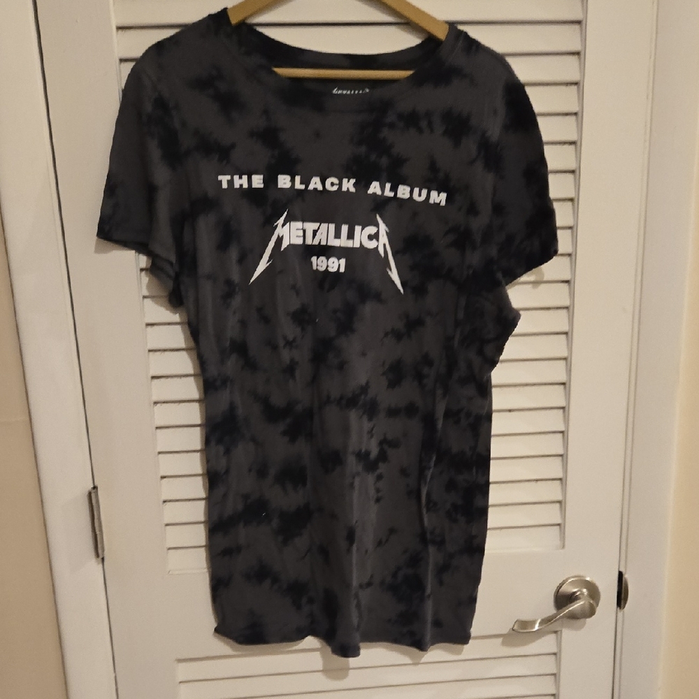 NWOT Torrid Metallica The Black Album T-Shirt